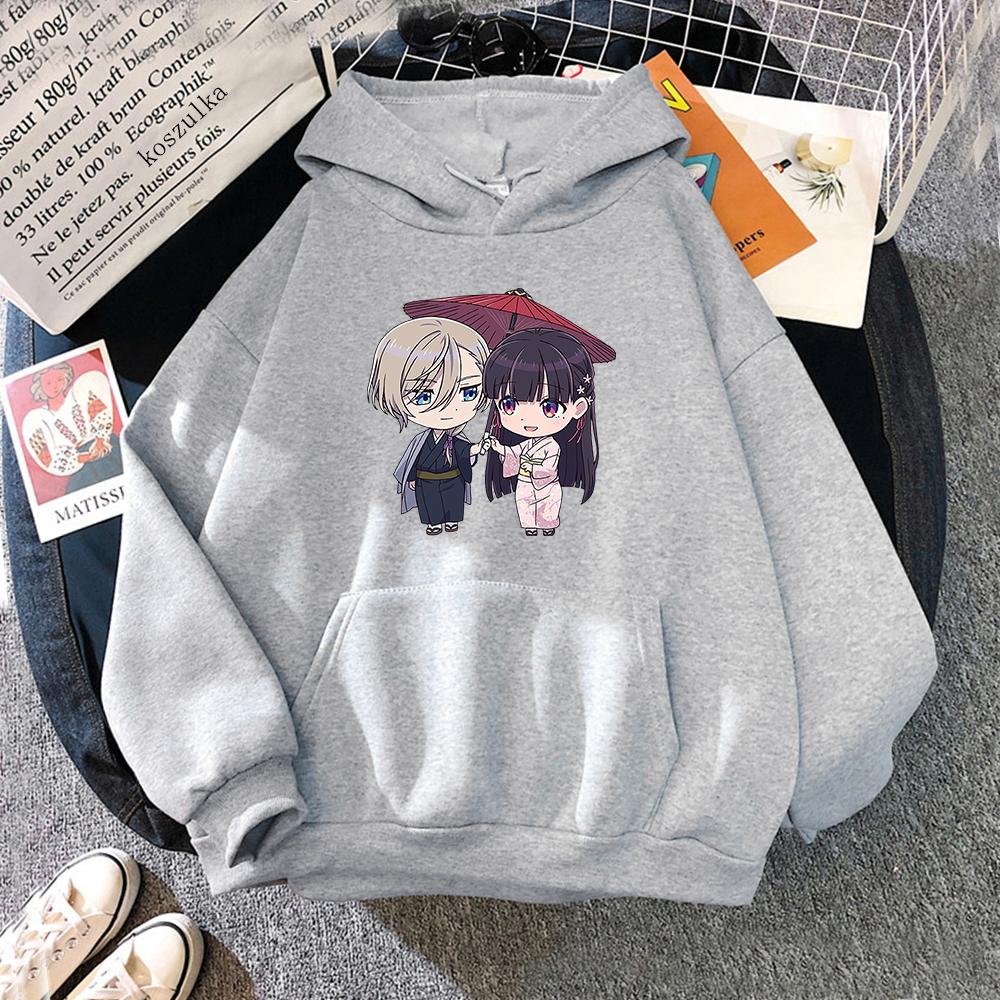 Толстовка с капюшоном My Happy Marriage для женщин Harajuku Watashi No Shiawase Na Kekkon Miyo Kiyoka, толстовки унисекс, пуловер в стиле аниме, толстовка с капюшоном