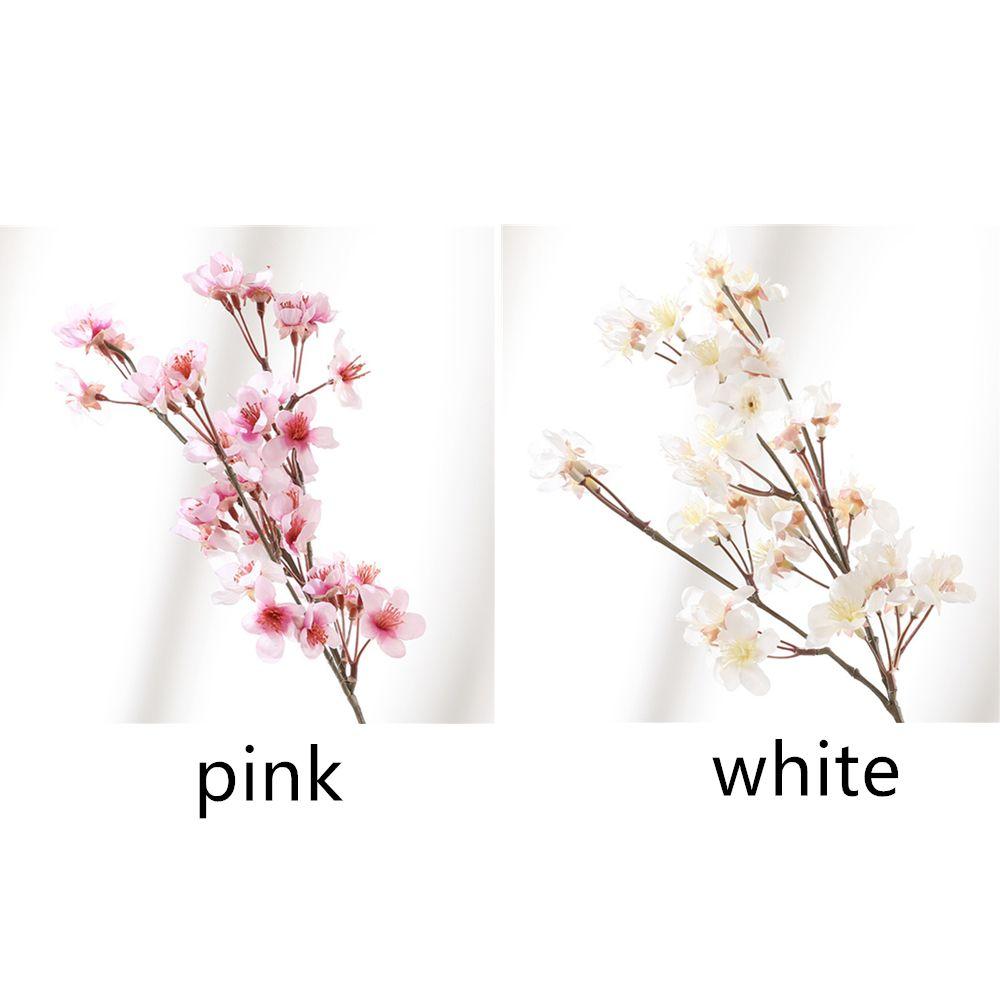 Рождественские украшения Рождественский декор DIY Реквизит Искусственный цветок Цветущая вишня Поддельный цветок Ветка сакуры