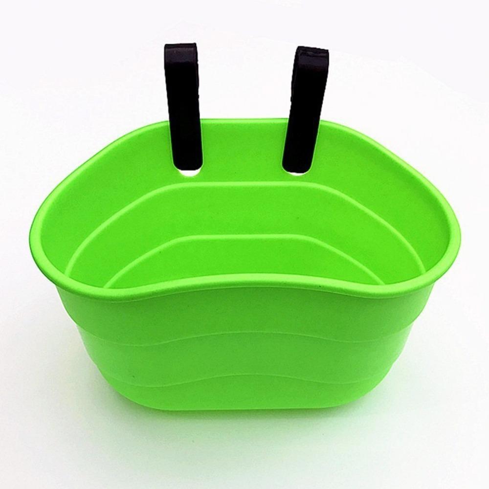Waterproof Front Handlebars Basket With Hooks Bicycles Basket New Boy Girl Bike Basket