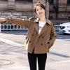 Women's Loose Temperament Coat - Spring/Autumn 2025 Korean Style Long-Sleeve Casual Trench Jacket
