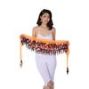 Women Multi-Color Belly Dance Hip Skirt Scarf Wrap Belt Hip Scarf Sequin