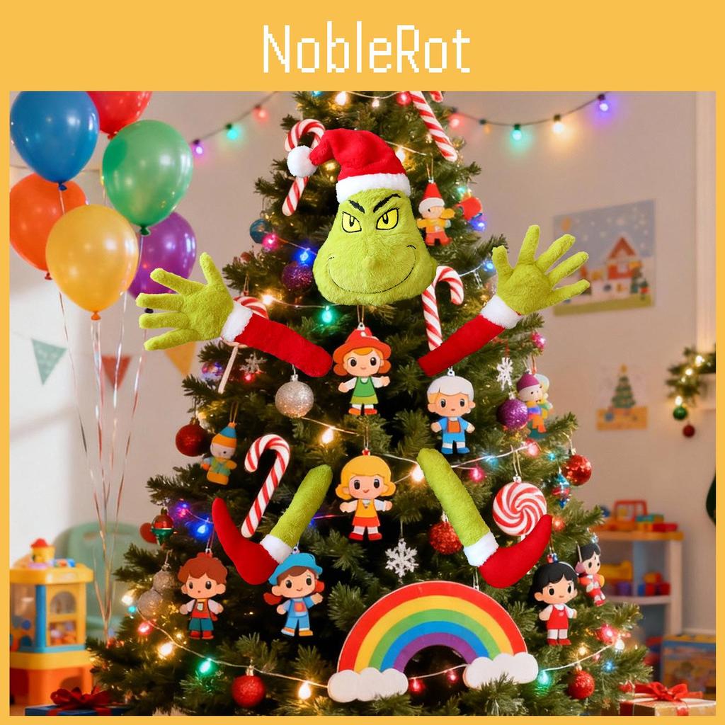 Plush Plugin The Toy With Cartoon Style For Christmas Decorations Tree