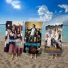 Сериал Бесстыжие Фильм Классический Микрофибра Печатный Пляжное Полотенце Скалолазание Йога Пляж Плавание Бег Впитывающее Мягкое Полотенце