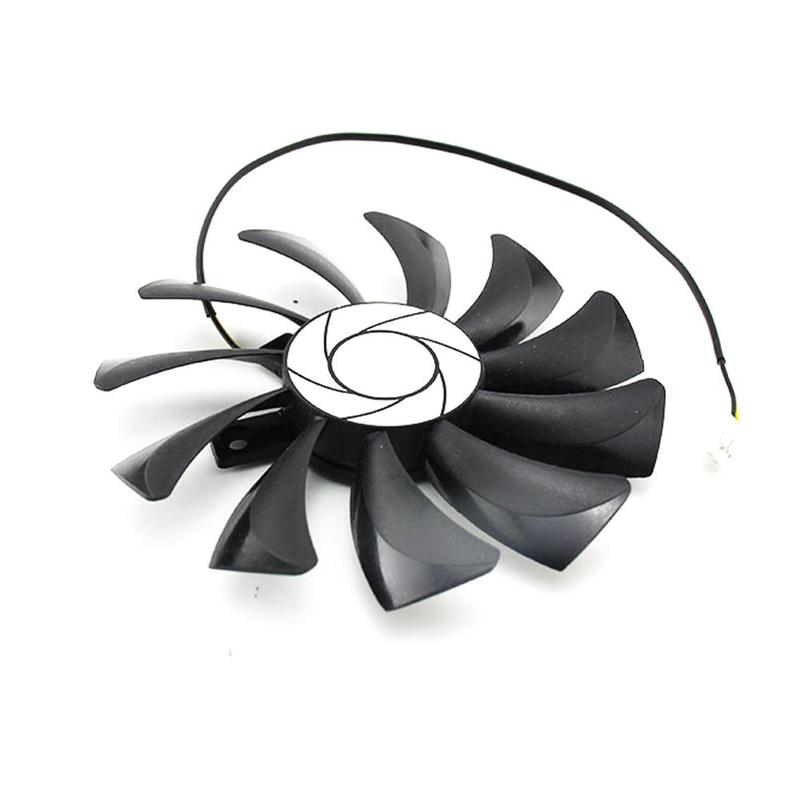 0.57A DC 12V HA9010H12F-Z 2-контактный вентилятор охлаждения для видеокарты GTX1050 Ti Для MSI Geforce GTX 1050Ti 4G OC GTX 1050 2G