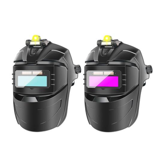 Электрическая сварочная маска Шлем с автоматическим затемнением на солнечной батарее Многофункциональный сварочный щиток