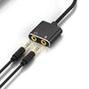 Адаптер USB на 3,5 мм USB2.0 Внешняя стерео звуковая карта Конвертер Адаптер с разъемом для наушников и микрофона для ПК