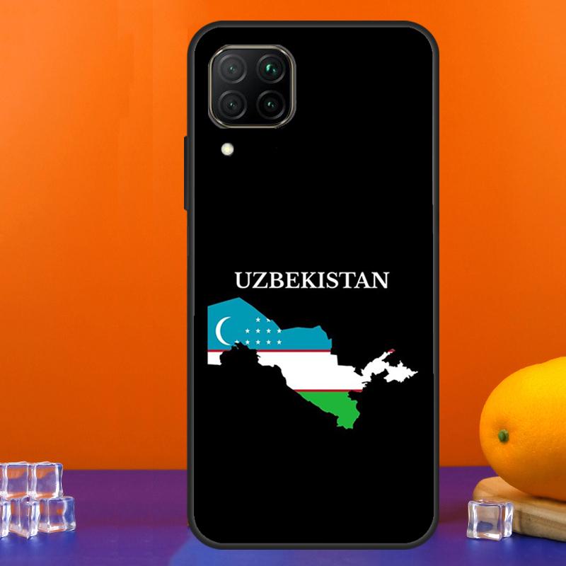 Флаг Узбекистана Для Huawei Nova 12s 12i 11i 5T 9 10 SE Y91 Y90 Y60 Y70 Y72 Y61 P60 Pro P20 P40 P30 Lite Чехол