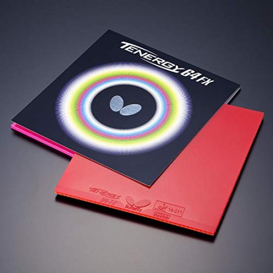 Накладка для настольного тенниса Butterfly Tenergy 64 FX Back Soft Tension 05920 Black Medium (Вращение)