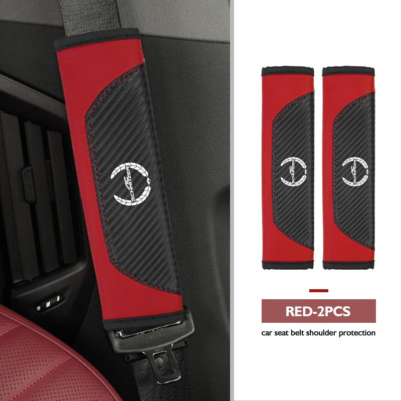 Leather Car Seat Belt Cover Protect Shoulder Strap Padding For BMW Performance M Alpina E71 E83 F30 M6 F01 F20 X1 X2 X3