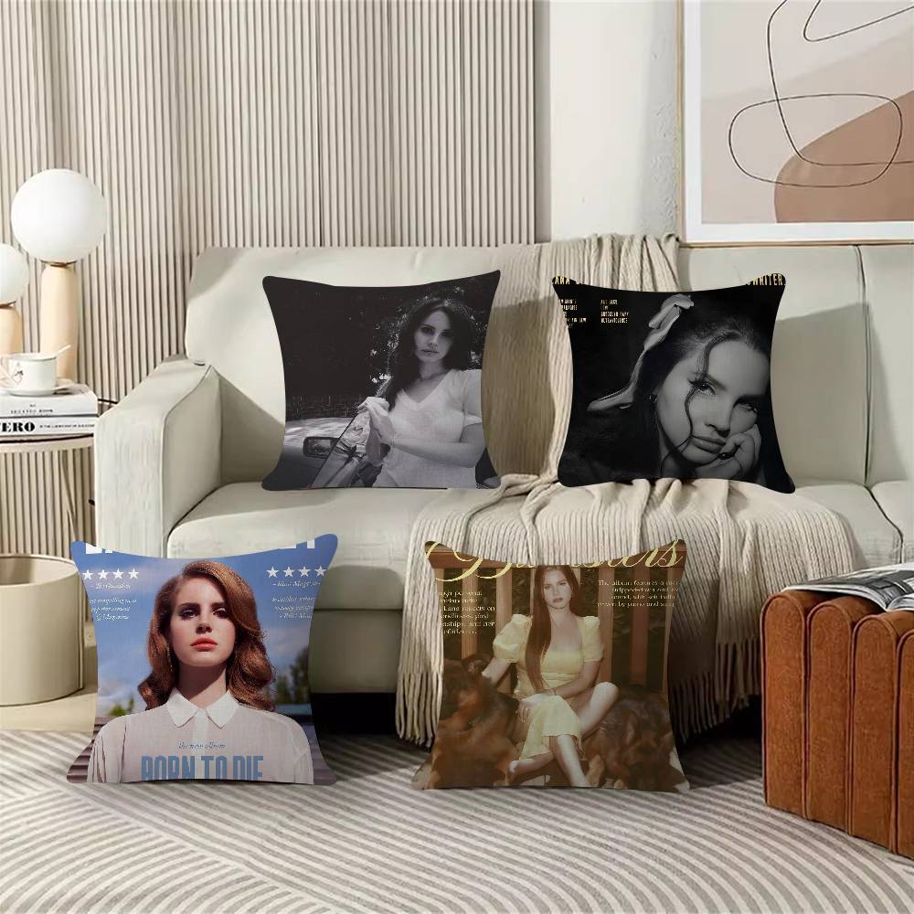 Lana Del Rey Hot Music Album Cushion Cover 30x50 Polyester Sofa Cushions Decorative Throw Pillows Home Decoration Pillowcover