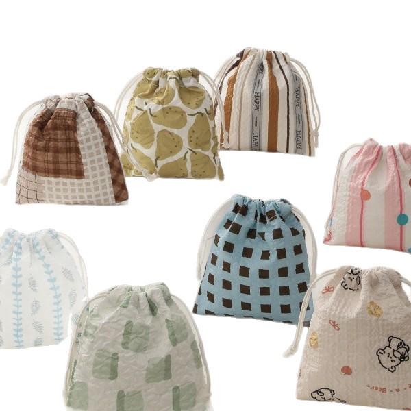 Набор: Мультяшный рюкзак-мешок и косметичка: Женская коллекция для хранения из трех предметов