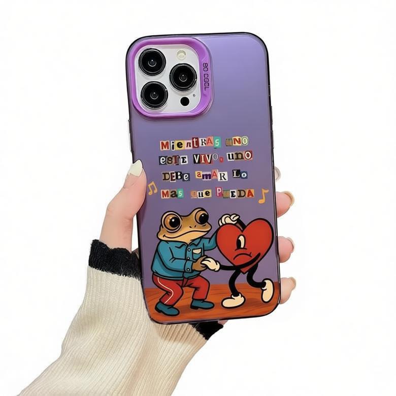 Spanish Words Fashion Phone Case For iPhone 17 Pro Max 16 Pro 15 Plus 14 13 mini 12 11 16E 17 Air Case