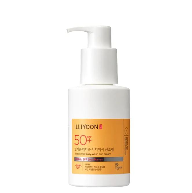 ILLIYOON Mild Easy Wash Sunscreen 150ml Gentle Family Sun Care SPF50+ PA++++