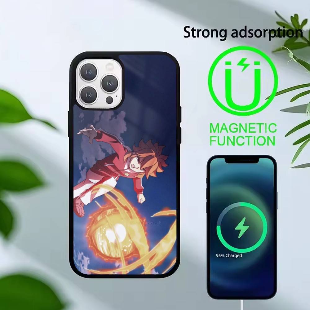 Cool Football InazumaS Eleven 11 Phone Case For iPhone17,16,15,14,13 Plus,Pro Max Magnetic For Magsafe Wireless Charging