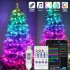 Smart Fairy String Lights Indoor Lights APP & Remote Control Music Sync LED String Lights Bluetooth Color Changing String Lights