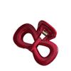 Retro Hairpin Grips Blue Polka Shark Clip Fashion Hair Clip  Hair Accessories