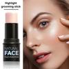 All-in-One Highlighter Blush Bronzer 3D Face Contour Makeup Stick Waterproof Long-lasting Highlighter Cream Non-greasy Face Blush Beauty Stick
