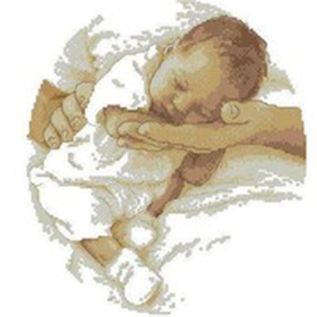 40X40CM 3D круглая алмазная картина детская вышивка крестиком домашний декор