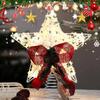 LED Christmas Tree Star Light Topper Battery Operated Treetop Decoration Hanging Xmas Decoration Ornament Topper Christmas Star