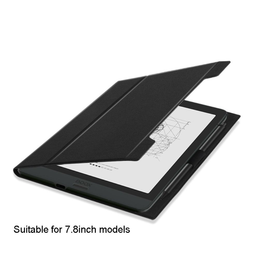 Foldable Folio Cover Paste Type Back Cover E-Reader Case for Onyx BOOX Nova 3Color/3/2/1/Air