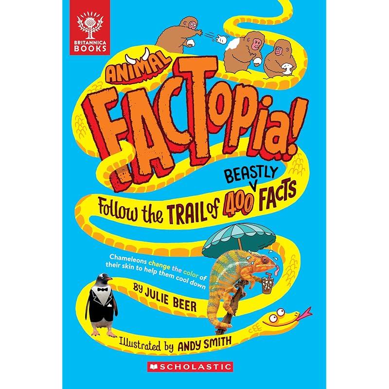 Животная Фактопия! Эта книга заставит вас РЫЧАТЬ от смеха!