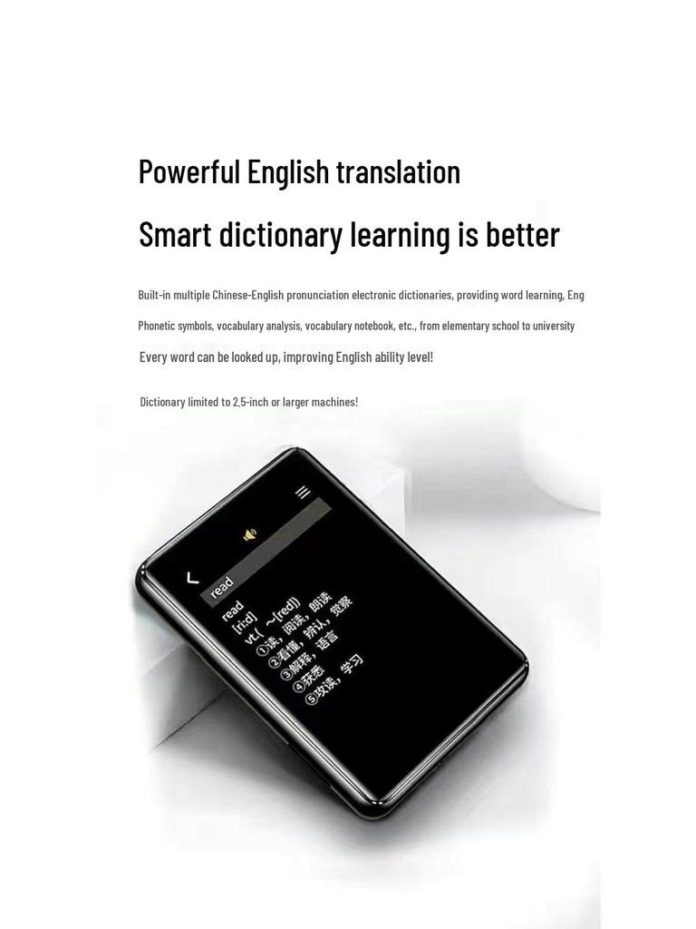 Ультратонкий Портативный Сенсорный MP5 Музыкальный Плеер для Студентов