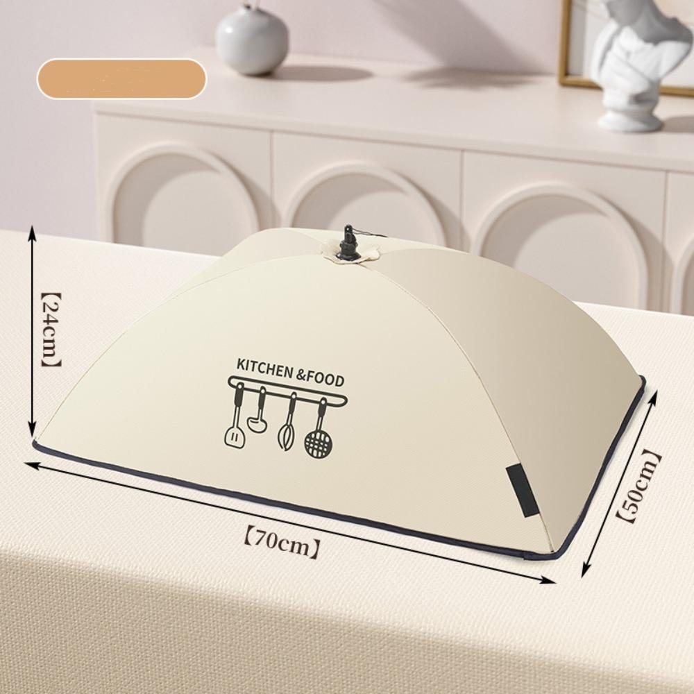 Складная Изолированная Крышка для Овощей Защита от Мух Комаров Изоляция из Алюминиевой Фольги Изолированная Крышка для Еды Раскладная Крышка для Еды Зонтик