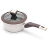 WANGYUANJI 16cm Milk Miso Soup Saucepan with Induction and Gas Milk Sauce Stock Easy To Perfect for Single Home Use Saucepan, Pot, Pot, Lid,