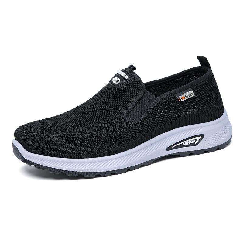 ****** and Autumn New Old ******* Cloth Shoes Men's Casual S**t Sole Comfortable Non-slip Wear-resistant Middle-aged and Elderly Father Shoes