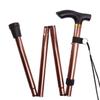 Elderly Walking Stick Outdoor Mountaineering Folding Telescopic Cane Walking Stick