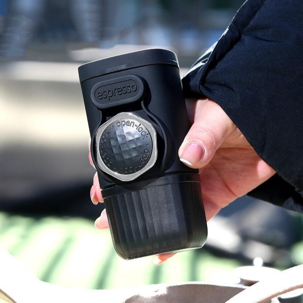 Мини-кофемашина ручного прессования 2 в 1 дорожная кофемашина для улицы