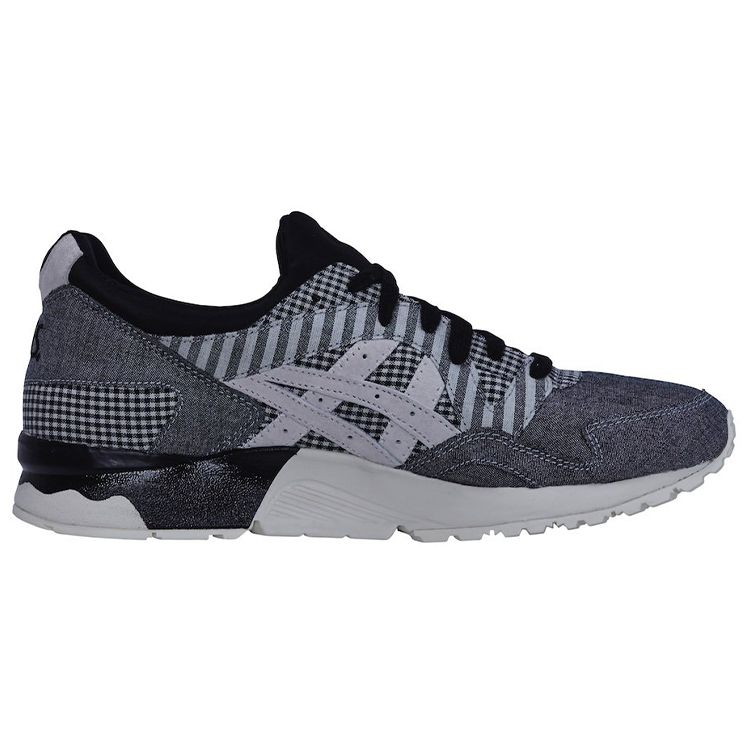 Asics Gel-Lyte V Minimalist Comfortable Low-Top Running Shoes Unisex Sneaker Gray Black H738N-9002