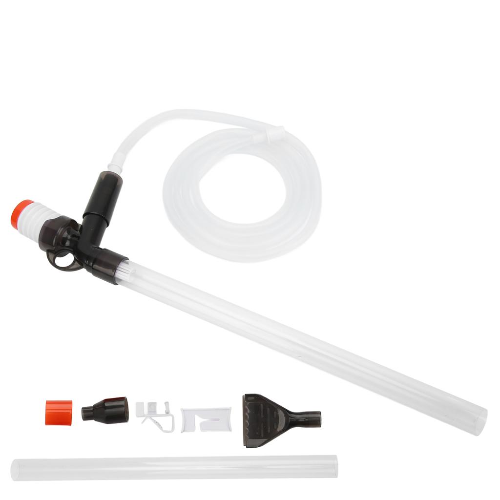 Fish Tank Gravel Cleaner Pneumatic Universal Quick Plastic Aquarium Water Changer with Air Pressure