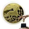 Памятная монета Коллекционная Сувенир 2026 Китайский Лунный Новый Год Года Лошади Памятная монета для Мужчин Мальчиков Девочек Молодежи Подростков