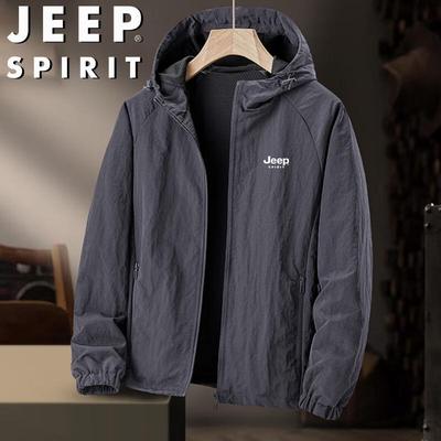 Мужская повседневная куртка с капюшоном JEEP SPIRIT