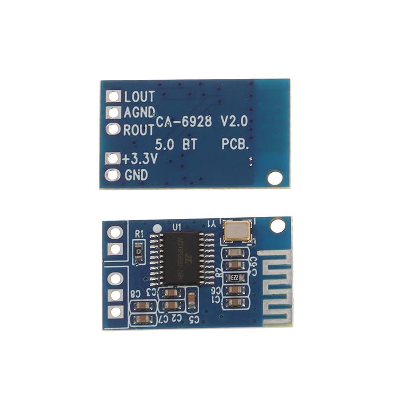 Ca-6928 Плата усилителя цифрового канала питания 3,3 В-6 В 5,0 Бт Модуль аудиоусилителя Bluetooth-динамик Аудиоприемник Bluetooth