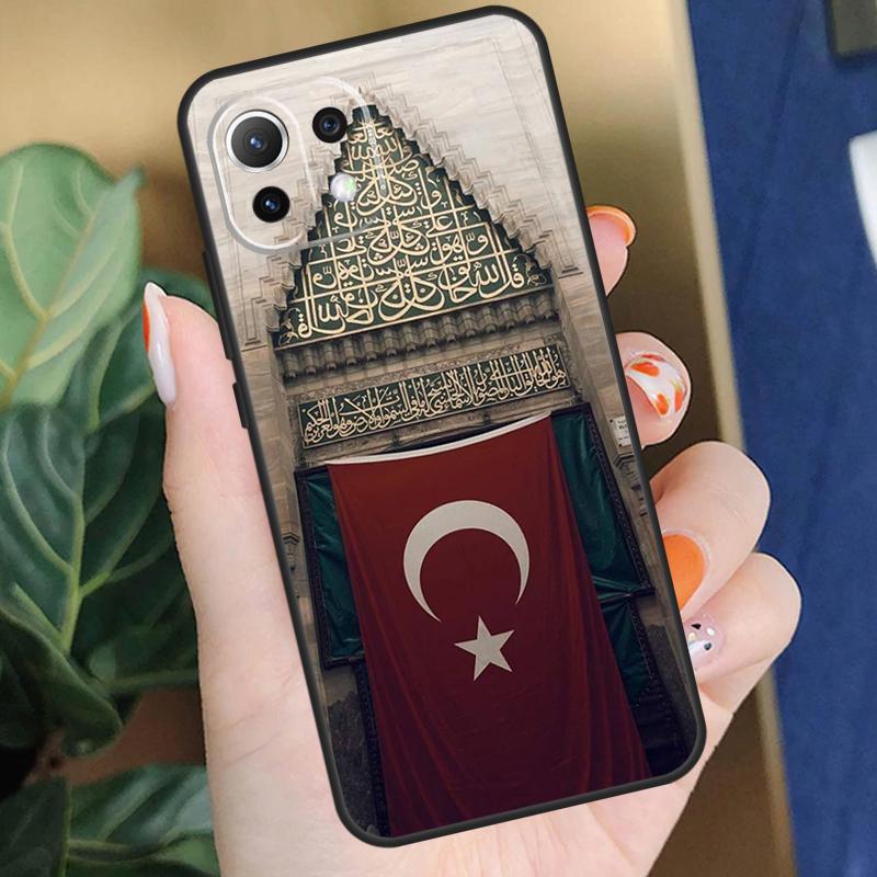 Турция Турецкий флаг Чехол для Xiaomi 15 14 Ultra 13T 14T 15T Pro 17 Pro Max POCO F8 F7 F5 F6 X5 X6 X7 Pro Чехол