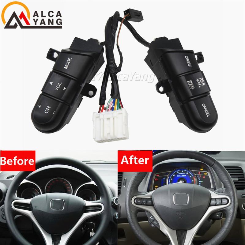 Рулевые переключатели кнопки Премиум Качества для Honda Civic 2006-2011