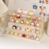 Dustproof Display Box Storage Cabinet Compact Design Versatile Use Figurines Showcase Transparent Organizer