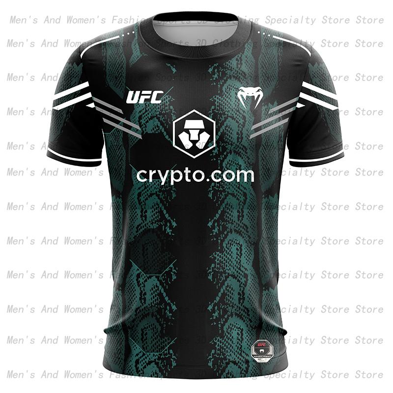 Боксерский Матч Бокс UFC Серия Футболка с коротким рукавом Экстремальные Виды Спорта Борьба Быстросохнущая Футболка для Борьбы