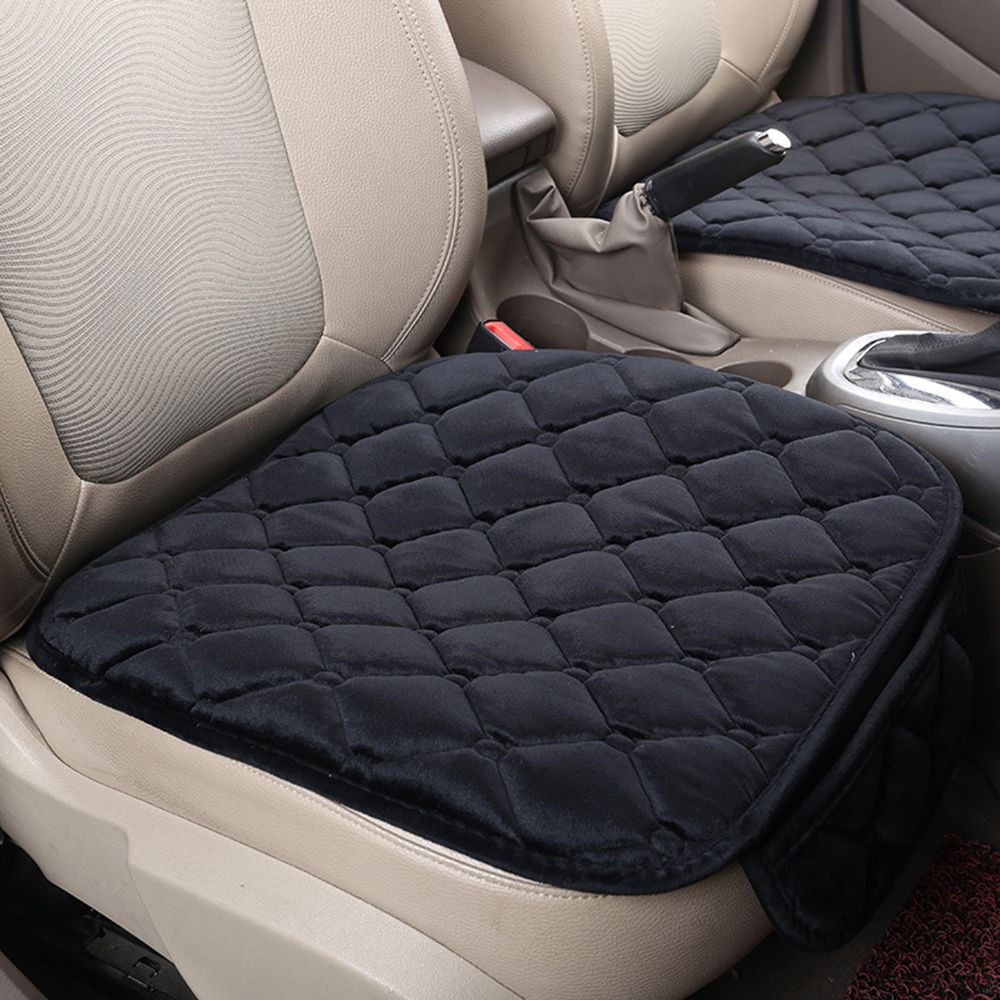 Pad For Car Interior Accessories Wool Plush Car Seat Cover Cushion Anti-slip Auto Protector