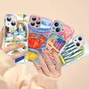 Sardines Fish Tempered Glass For Iphone 14 13 12 11 Pro Mini XS MAX 14Plus X XS XR Cover