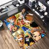 В главных ролях японский мультфильм ONE PIECE Манки Д. Ковер Luffy подходит для гостиной и спальни, коврики для прихожей, офиса, балкона, декоративный ковер V20