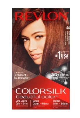 (DE) Revlon Colorsilk Краска для волос 44 Средний красно-коричневый, 1 штука (ПРОДУКТ ИЗ ГЕРМАНИИ)