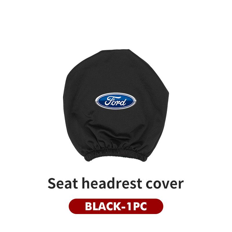 PPWE7 Car Seat Headrest Cloth Protector Cover Cushion Accessories For Ford Focus mk2 mk3 mk4 Fiesta Ranger Mondeo S-MAX Kuga