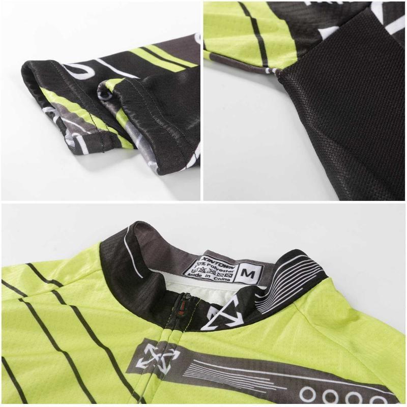 Летний комплект одежды для езды на велосипеде с короткими рукавами, мужские спортивные трикотажные костюмы, костюм для велосипедной одежды, колготки для гонок на велосипеде