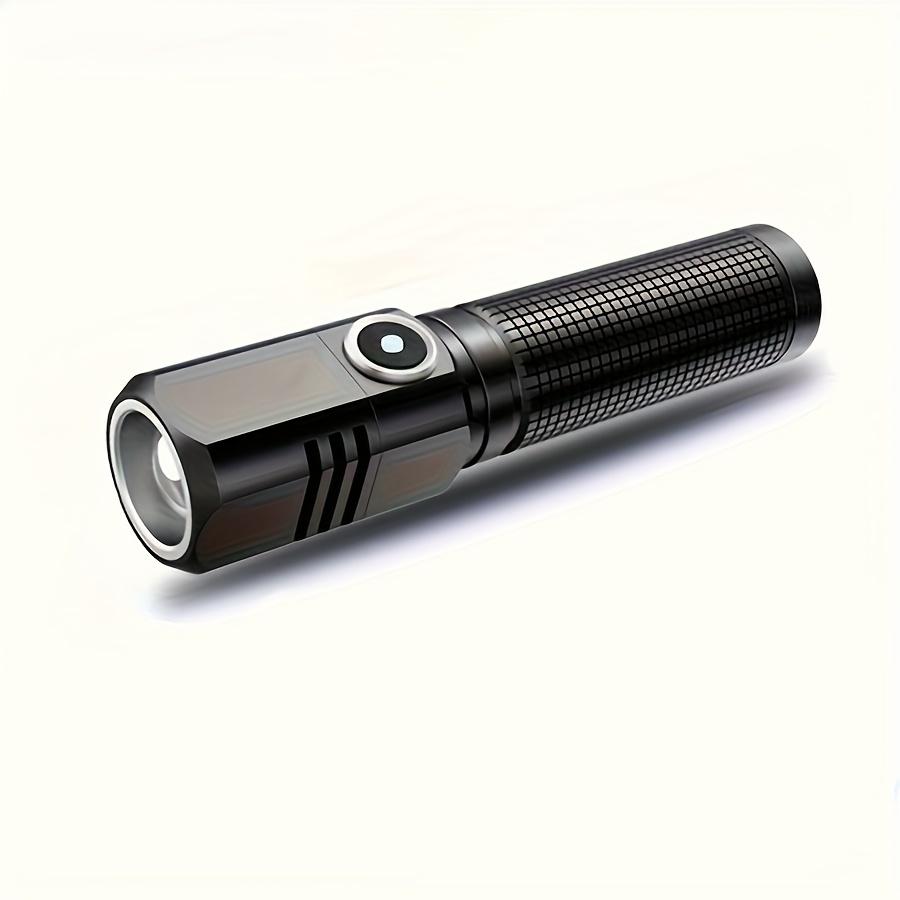 USB перезаряжаемый фонарик аварийное освещение портативный для исследования на открытом воздухе кемпинга IP65 водонепроницаемый материал из алюминиевого сплава 3 режима