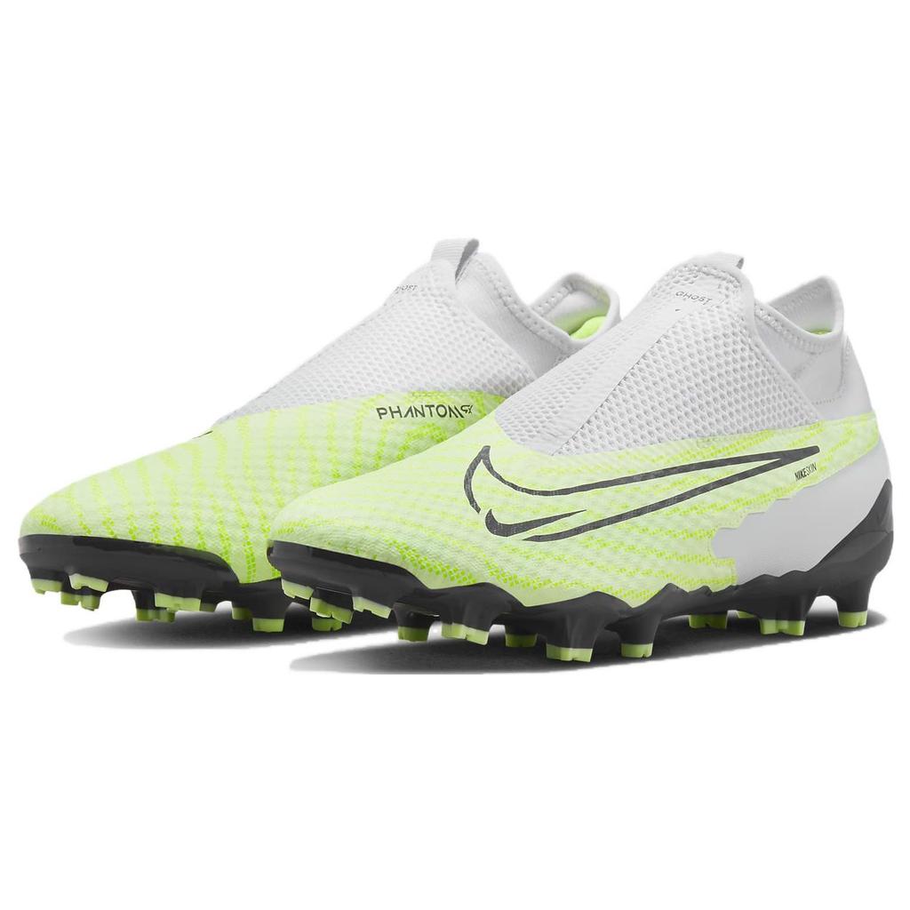 Nike Кроссовки Phantom GX Academy DF MG Luminous Pack Унисекс Зеленые Barely-Volt Barely-Grape DD9472-705