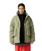 TAKIBI Weather Down Jacket Outerwear Jacket with Down Light Size S for Men and Women JK-25AU031, Insulation, Olive,
