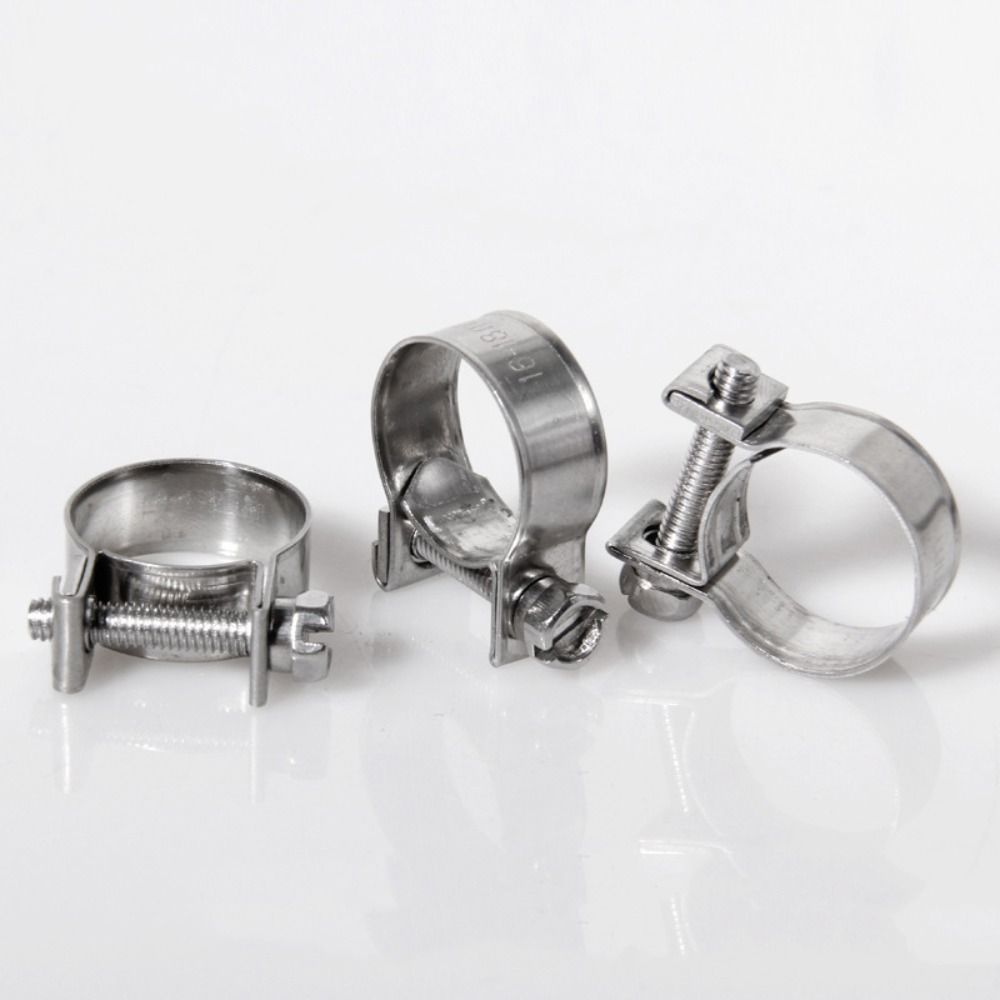 5Pcs/set Adjustable Hose Clamp Repair Tool Pipe Ducting Hose Clamp Strap Electrical Fittings